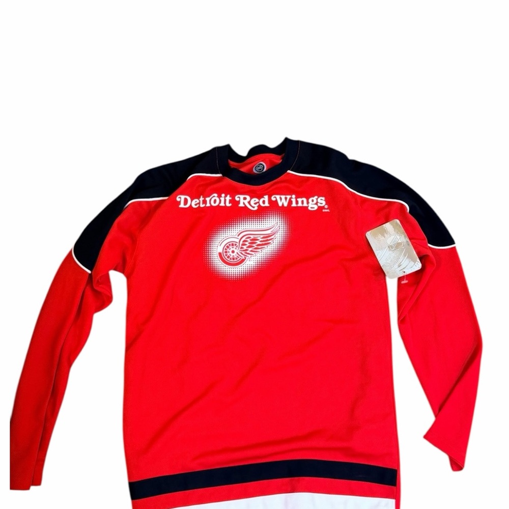 NHL Red Long Sleeve Shirt